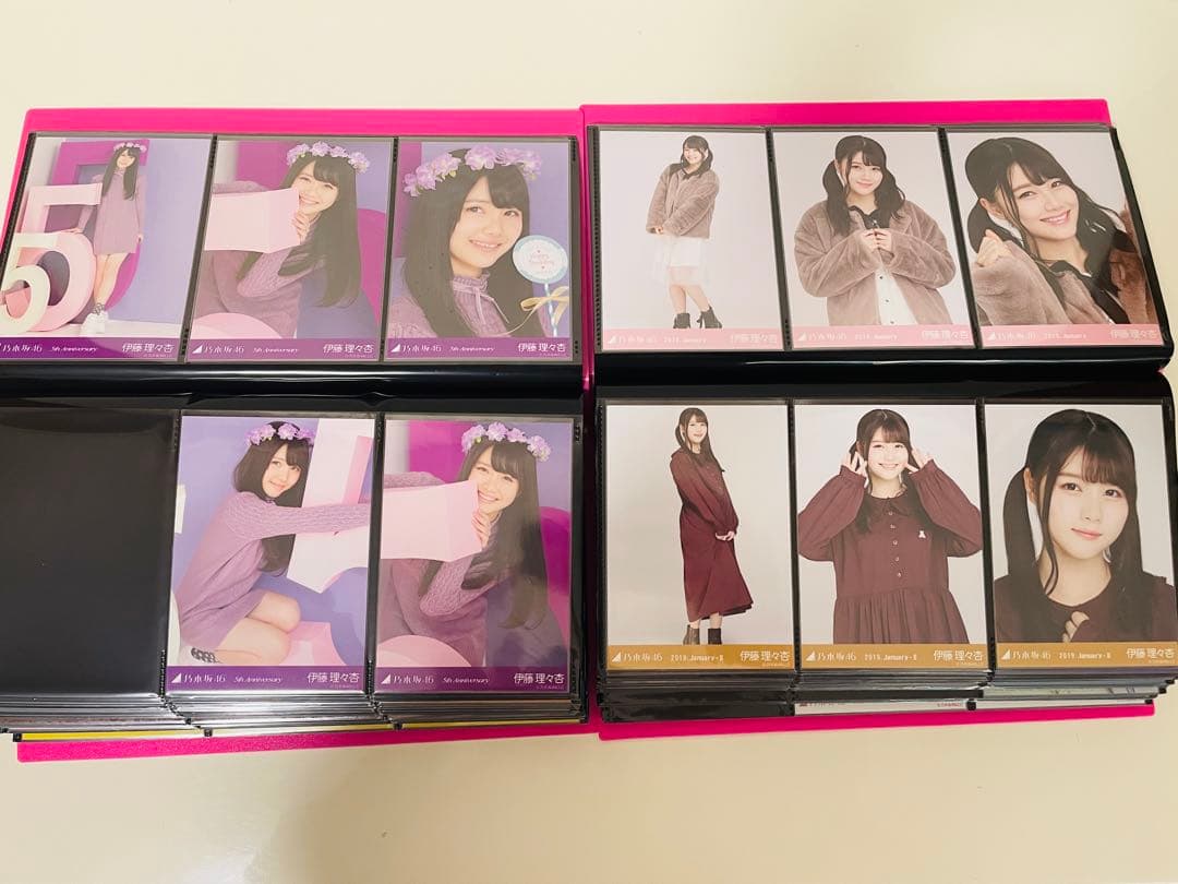 乃木坂46 生写真 伊藤理々杏 初期フルコンプ 高レート 楽曲衣装 バスラ 全ツ