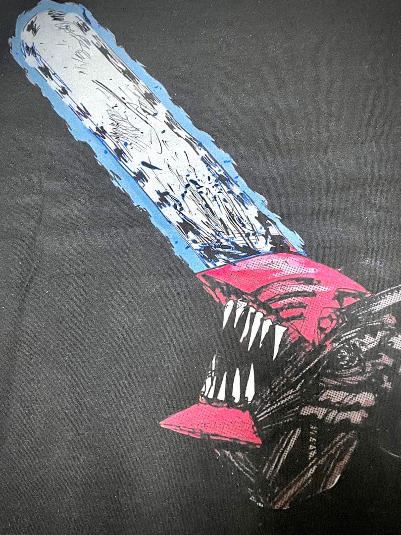 L*g様 希少　チェンソーマン　Tシャツ　デンジ　アニメ　ヴィンテージ　漫画　ポ