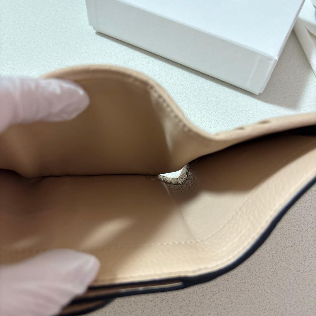 Chloé 三つ折り財布 ピンクベージュ