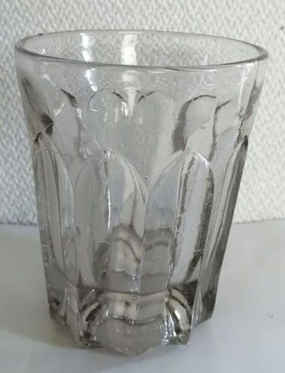 剣菊型吹き硝子コップ