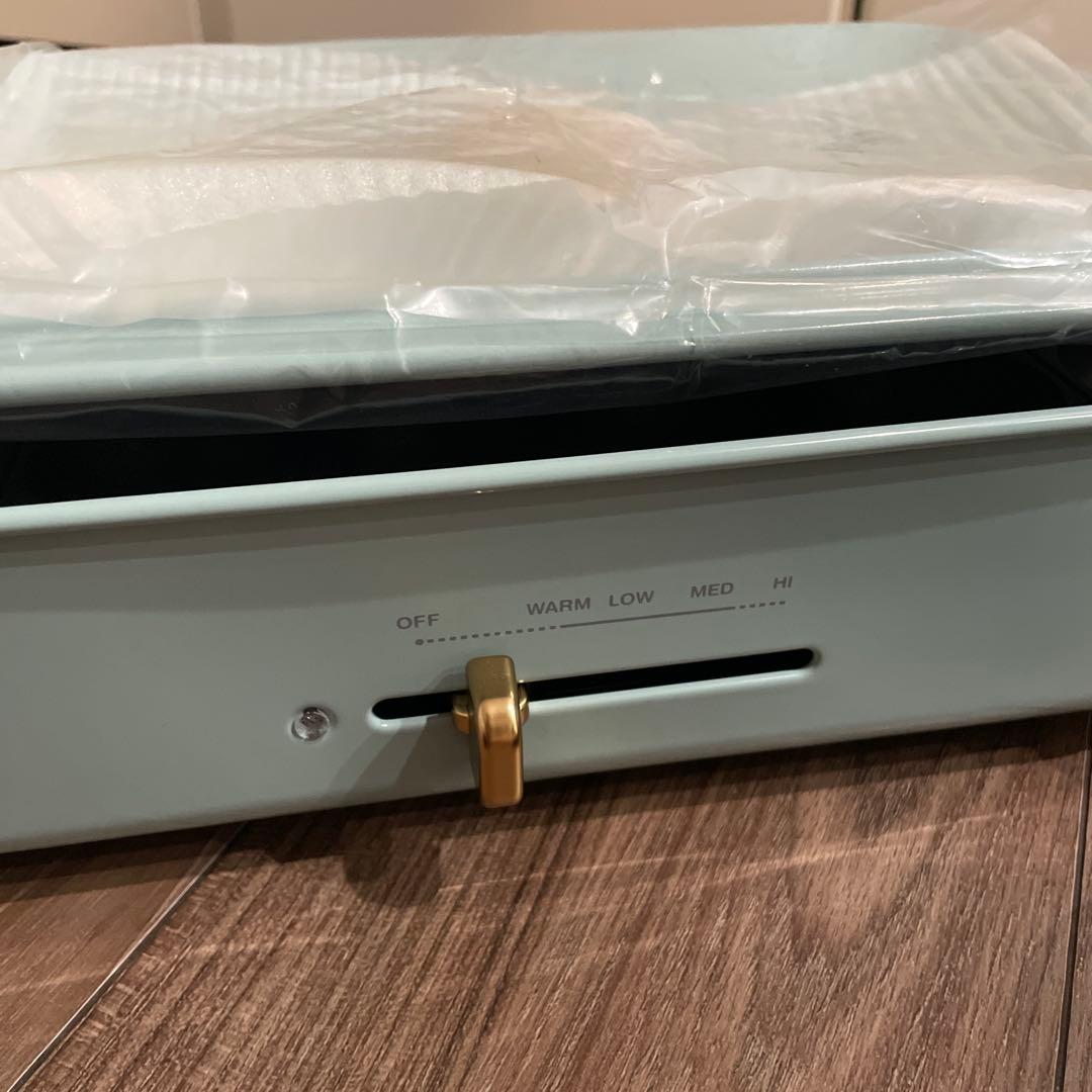 未使用品❁⃘ BRUNO コンパクト ホットプレート BOE021 鍋プレート付き