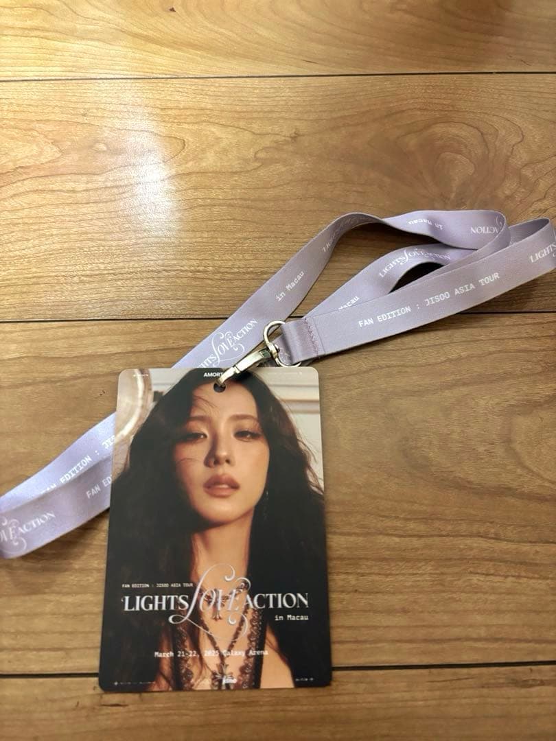 BLACKPINK ジス JISOO マカオfm限定直筆サインイン入り7点セット