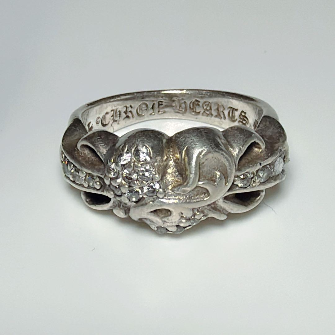 クロムハーツ　フローラル　ハートリング　17号