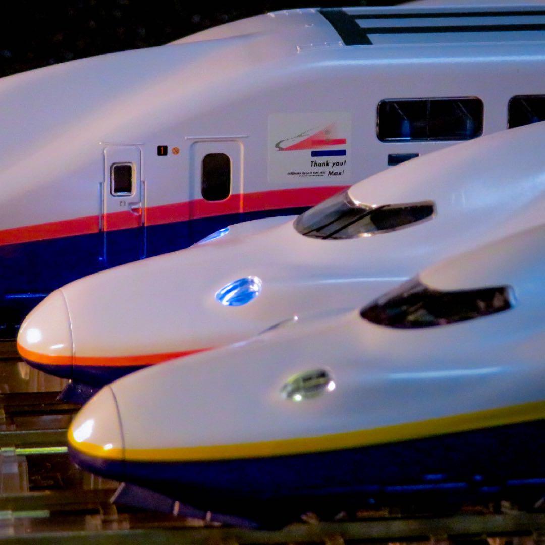 KATO E4系新幹線 Max 8両セット(最新ロット)【新品,未使用品】