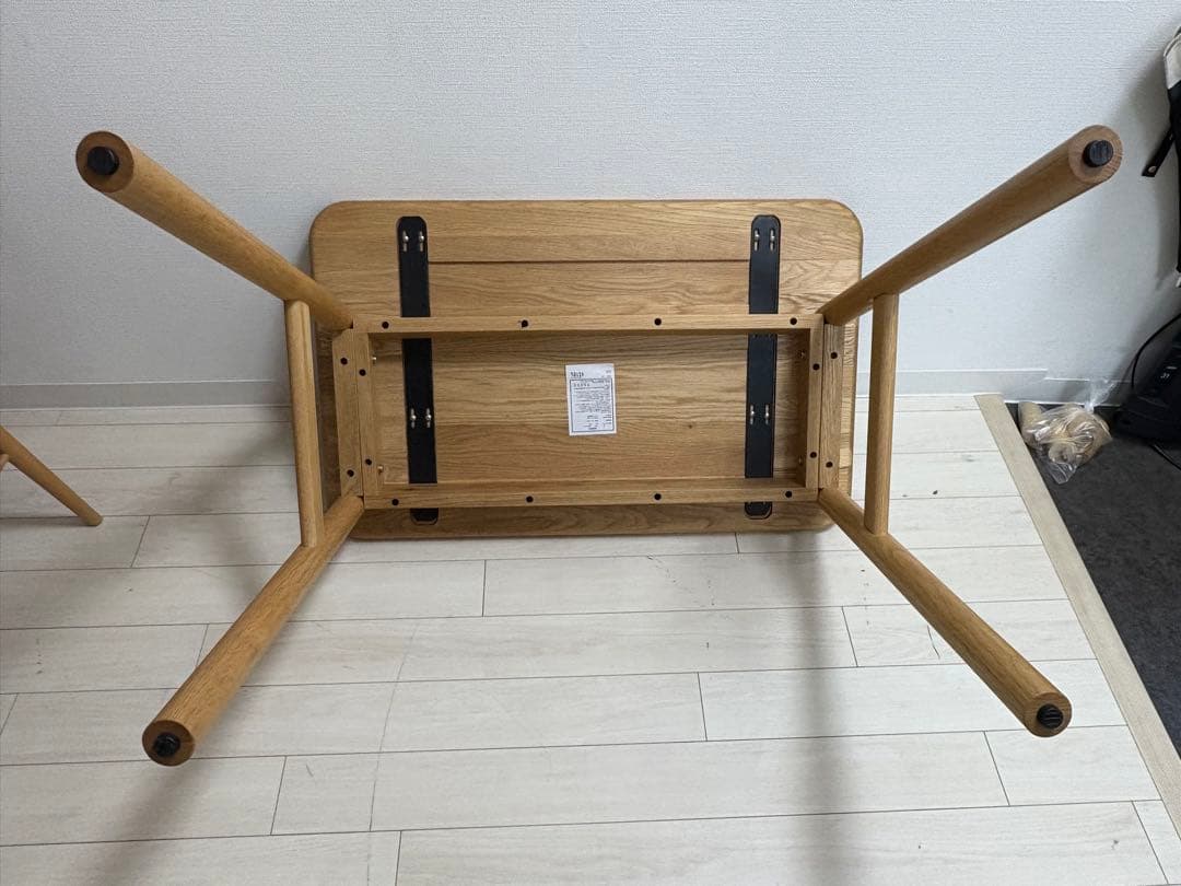 美品】ACTUS リピアオーク材デスク 学習机 テーブル アクタス RIPIA