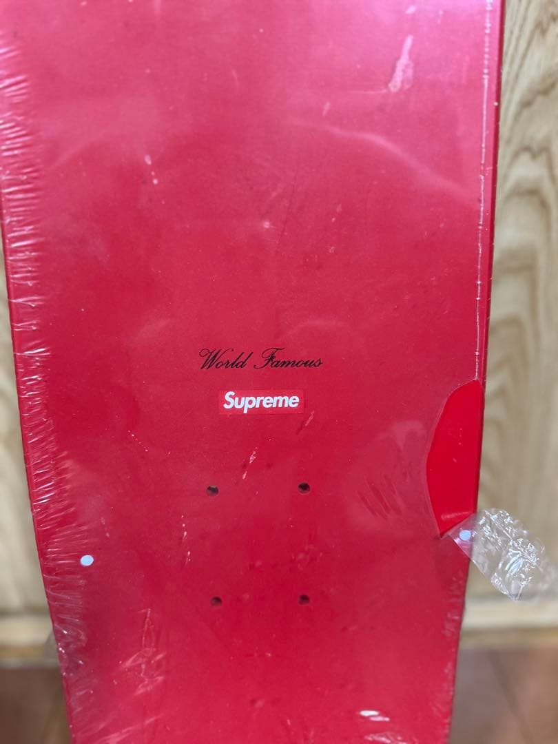 Supreme シュプリーム 10SS スケートデッキボード モーションロゴ 赤