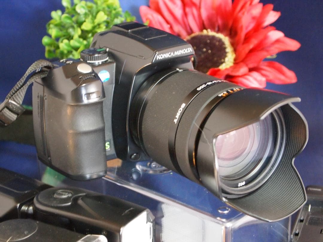 コニカミノルタ　αSweet　　SONY18-200ｍ　　ぶつ撮りストロボ2