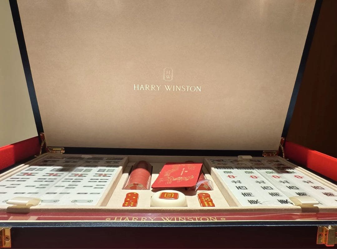 HARRY WINSTON 麻雀セット ドラゴンデザイン