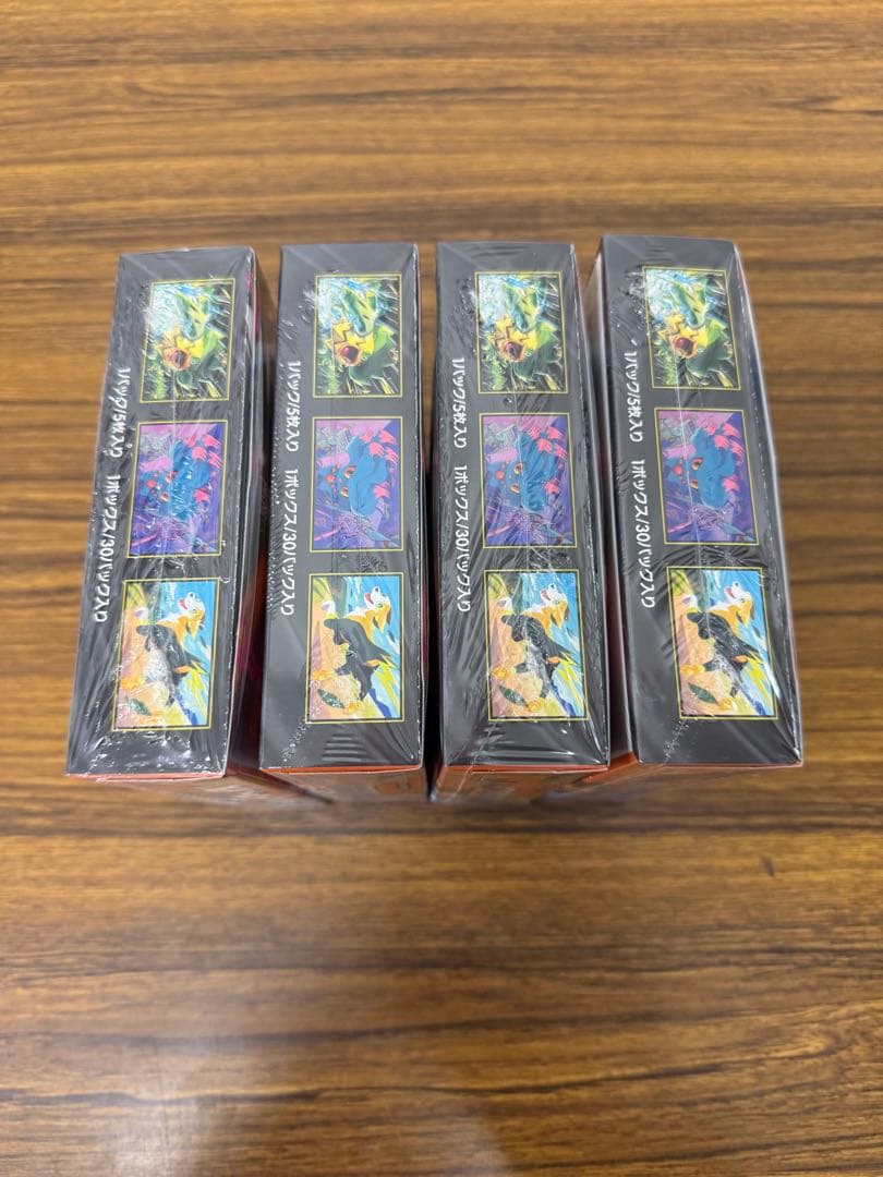 ポケモンカードゲーム インフェルノ 4BOX シュリンク付き