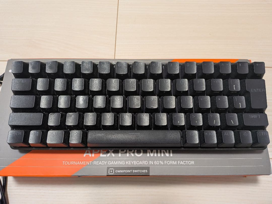 steelseries Apex pro mini　ゲーミングキーボード