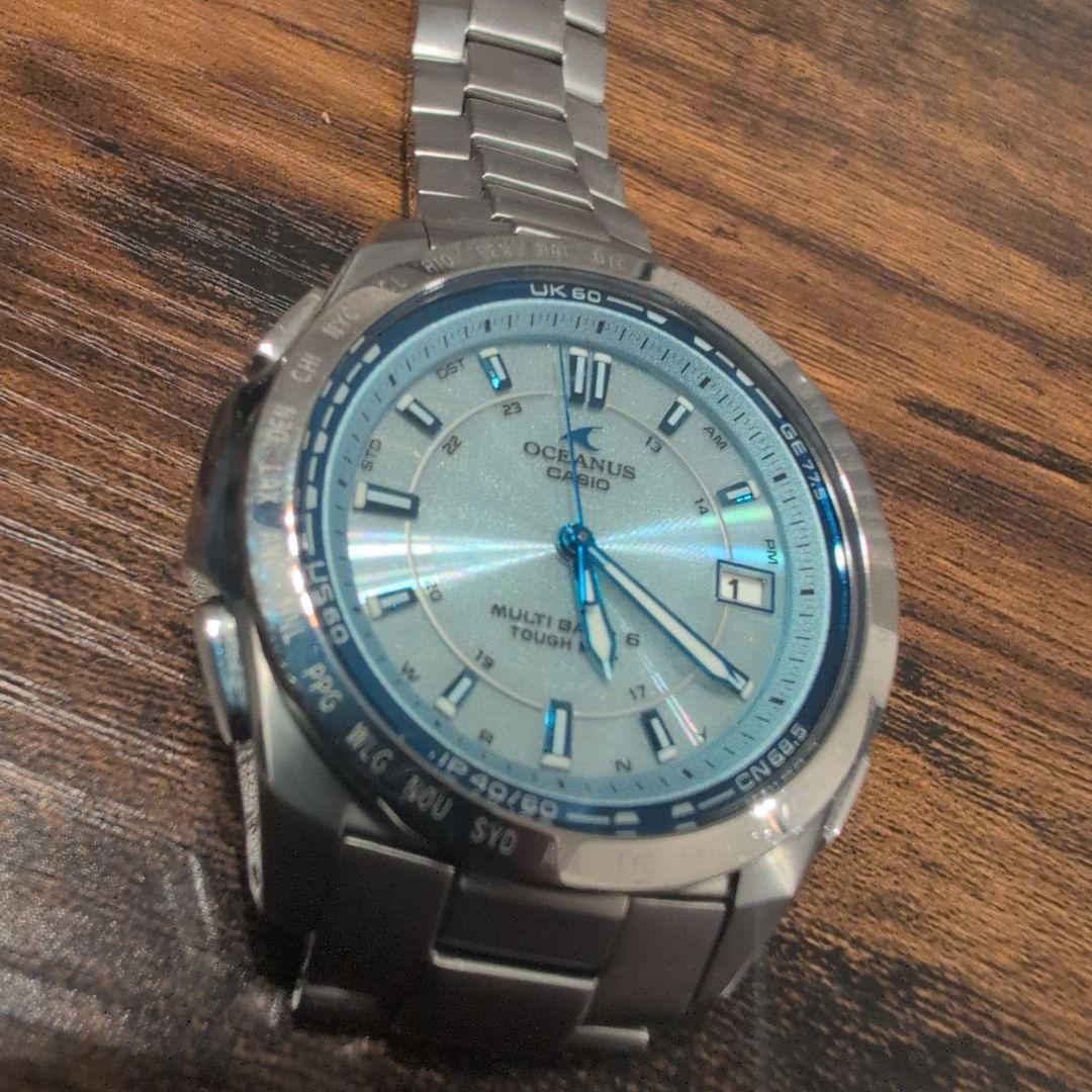 【ジャンク品】CASIO OCEANUSオシアナス OCW-T100(5063)
