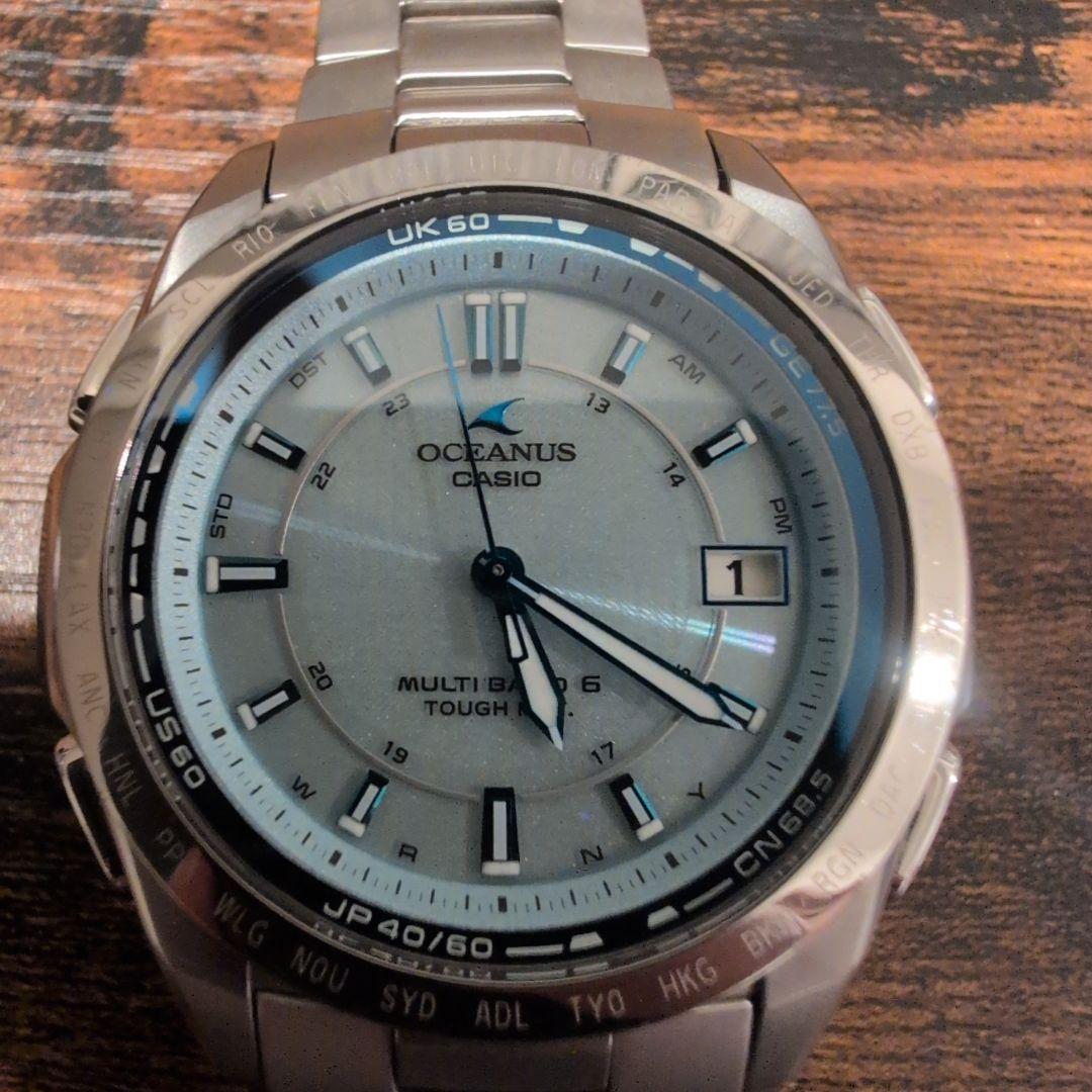 【ジャンク品】CASIO OCEANUSオシアナス OCW-T100(5063)