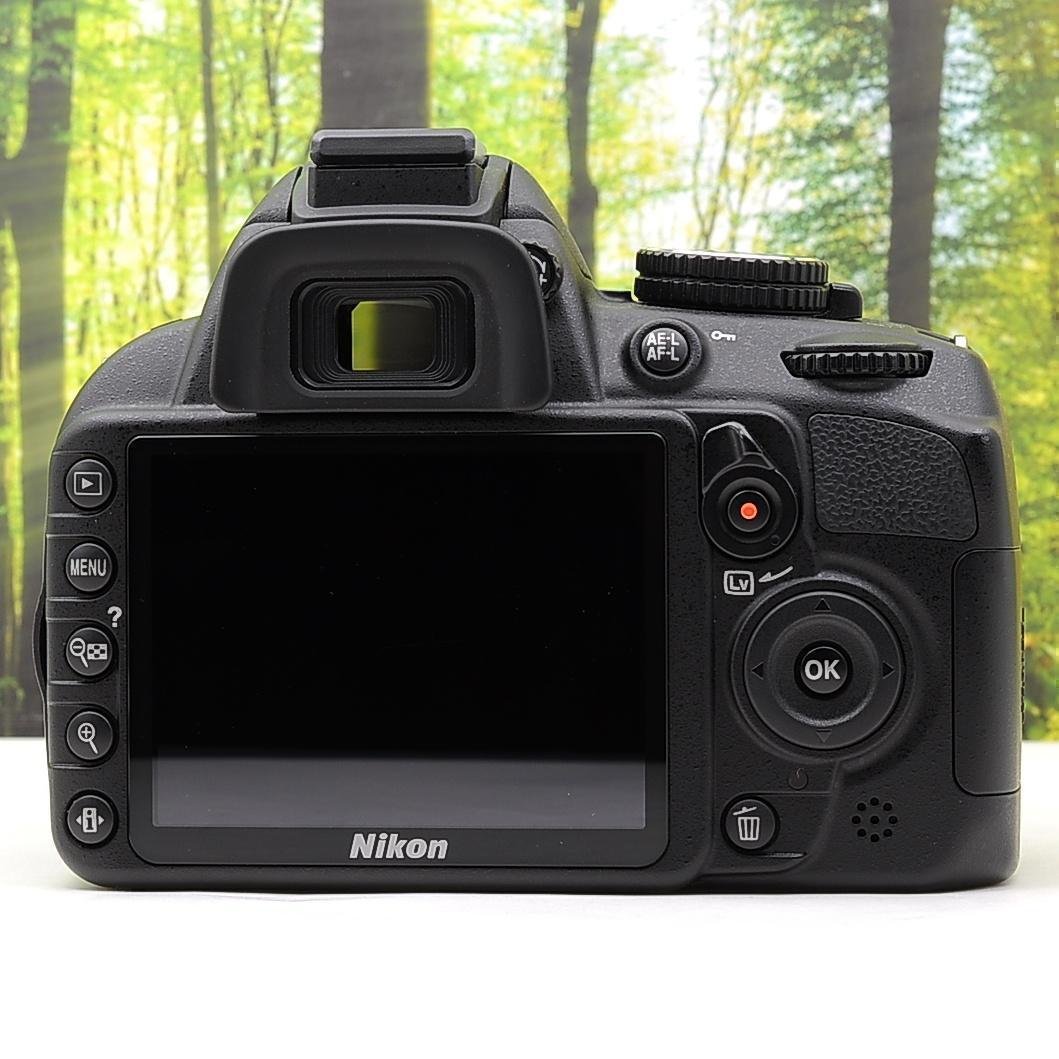 ショット数3025枚！スマホ転送セット☆ニコン D3100☆ガイド機能つき