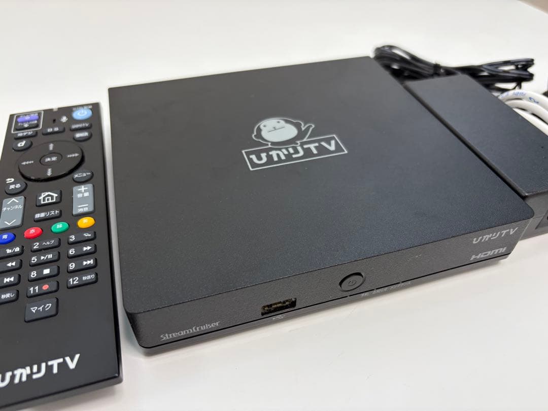 【美品中古】ひかりTV4K対応トリプルチューナー ST-3400 フルセット