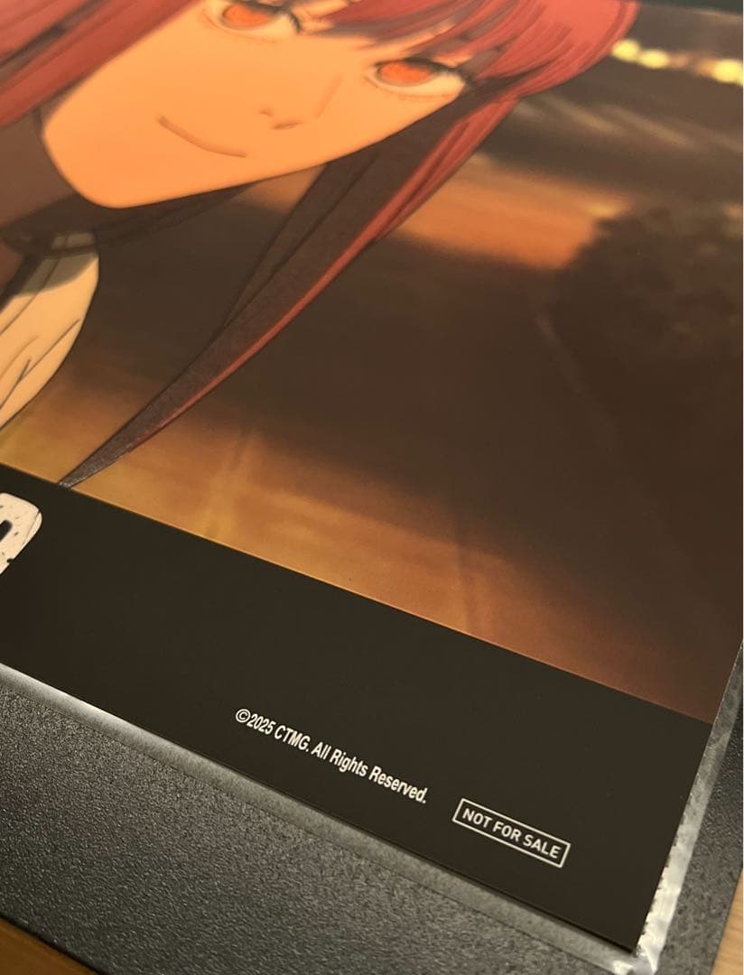 台湾限定 映画 チェンソーマン レゼ編 マキマ A3 夜光ポスター ポスター