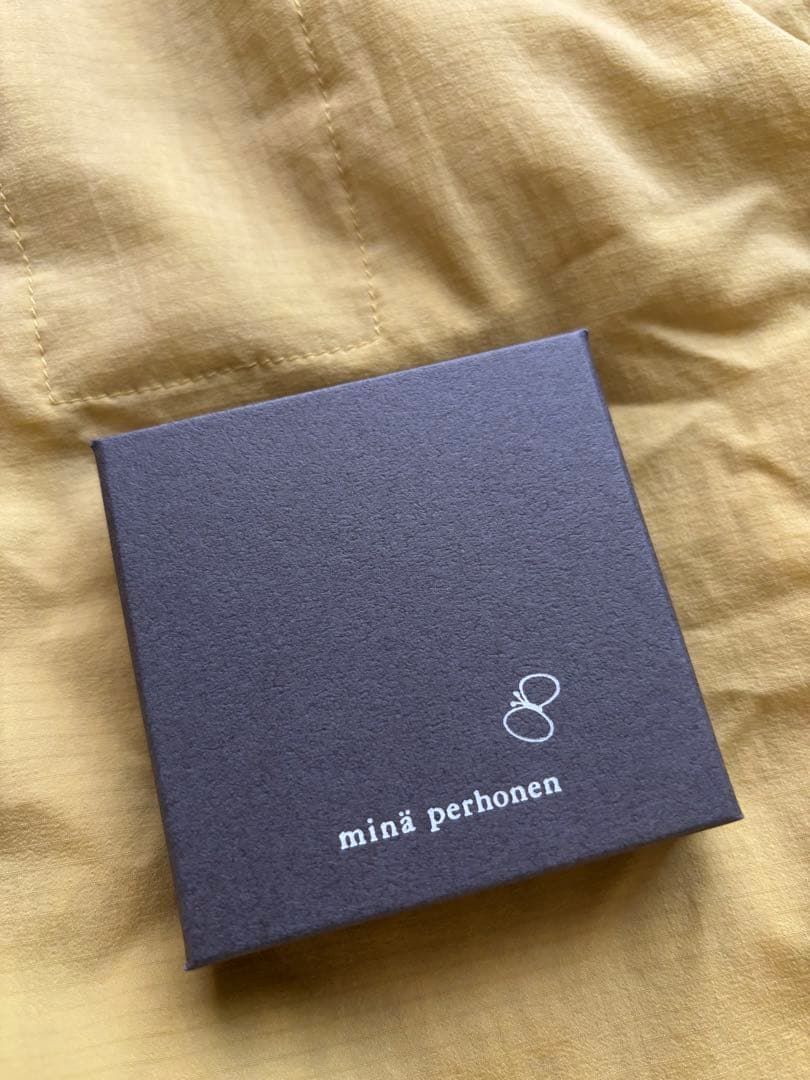 mina perhonen ミナペルホネン　タンバリンブローチ　シルバー