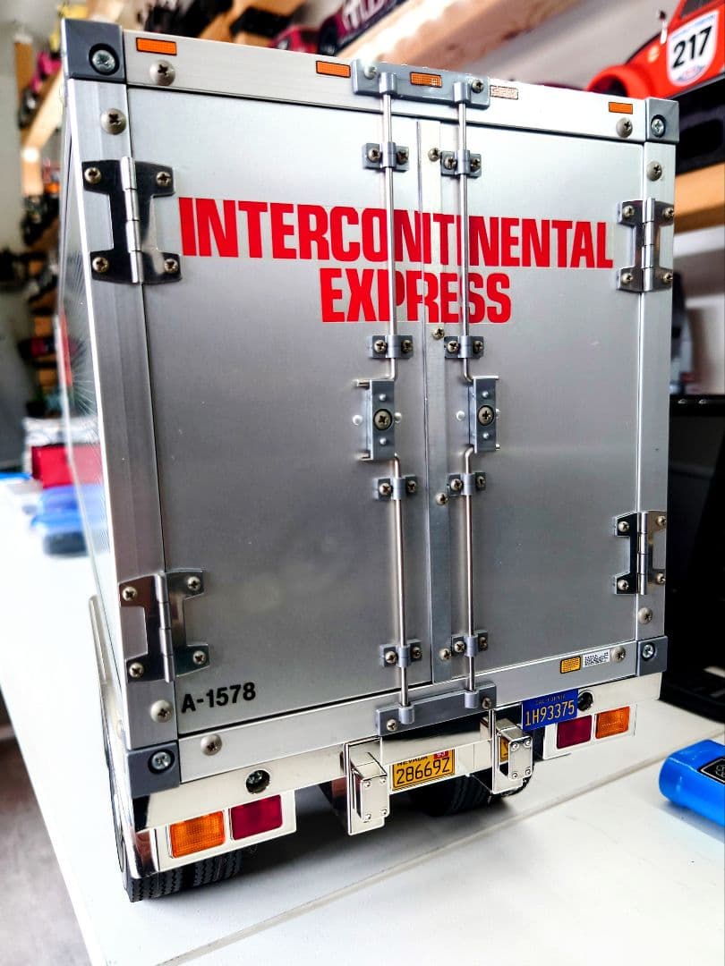 タミヤ トレーラートラック用 パネルバン セミトレーラー 美品