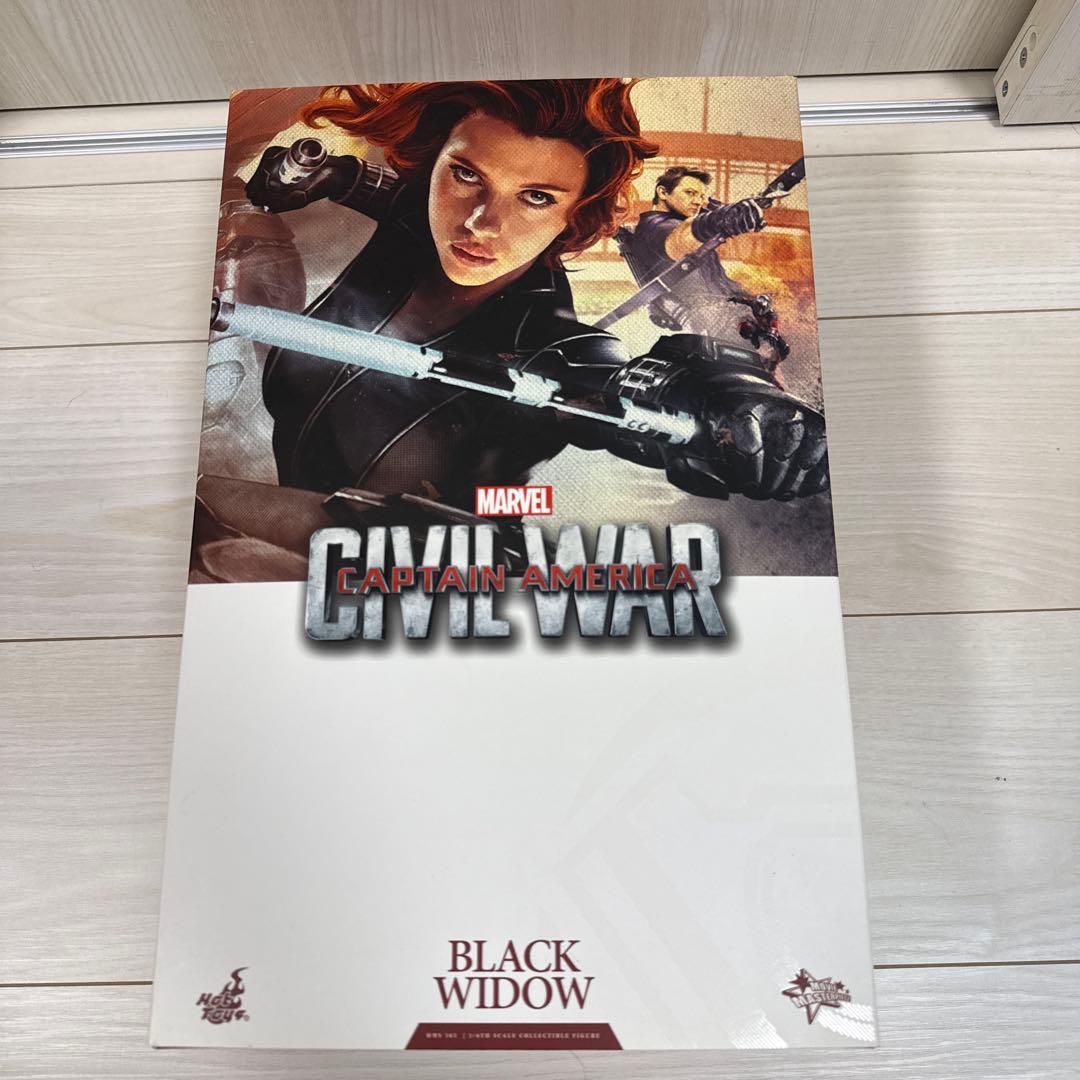 ホットトイズフィギュア　MARVEL CIVIL WAR BLACK WIDOW