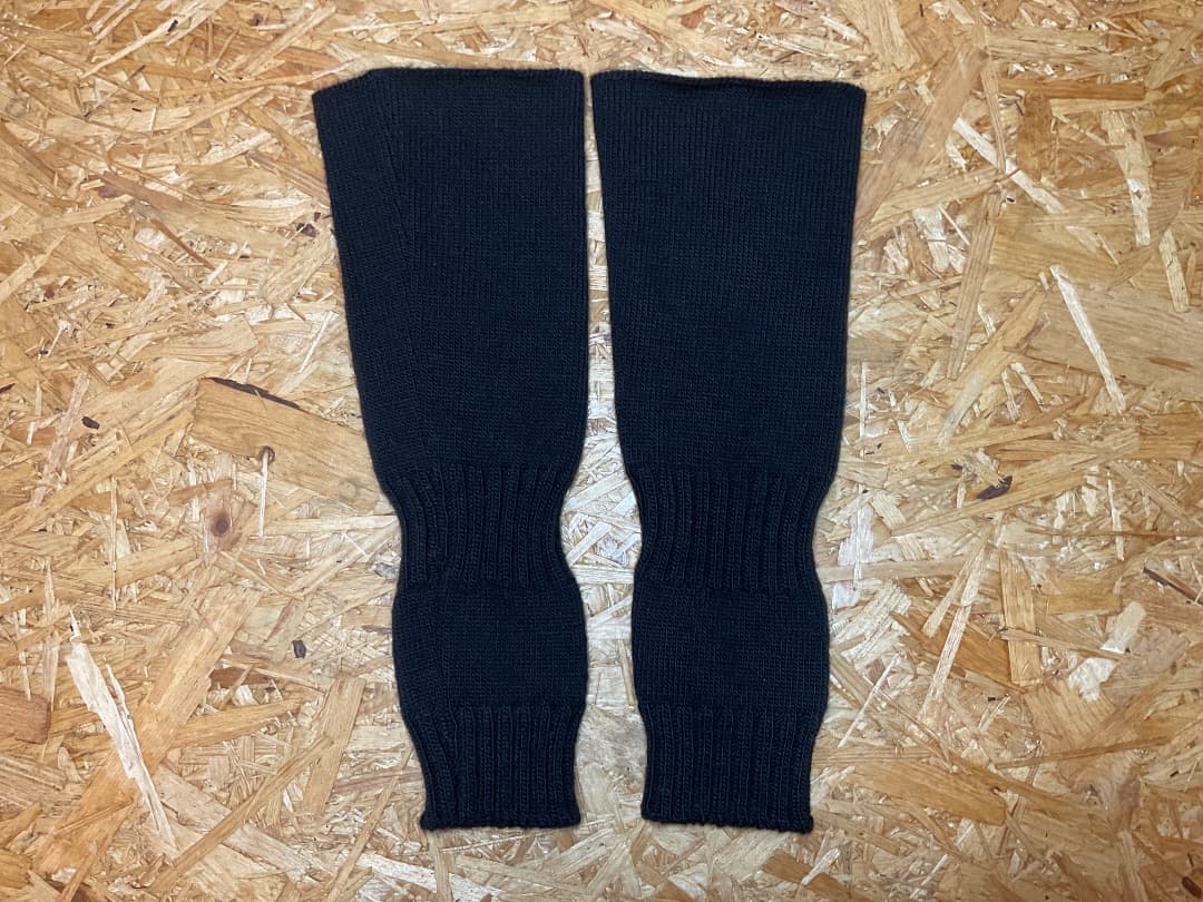 DIOR HOMME 07AW エディスリマン期 ウール アームウォーマー 黒