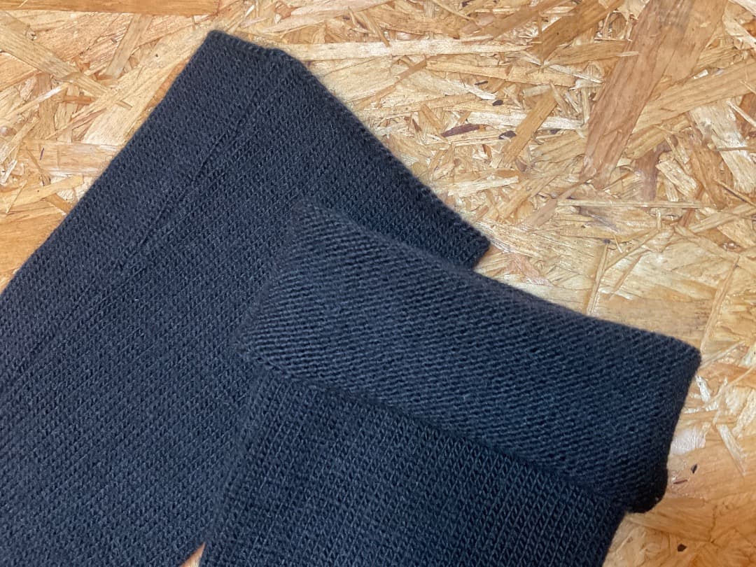 DIOR HOMME 07AW エディスリマン期 ウール アームウォーマー 黒