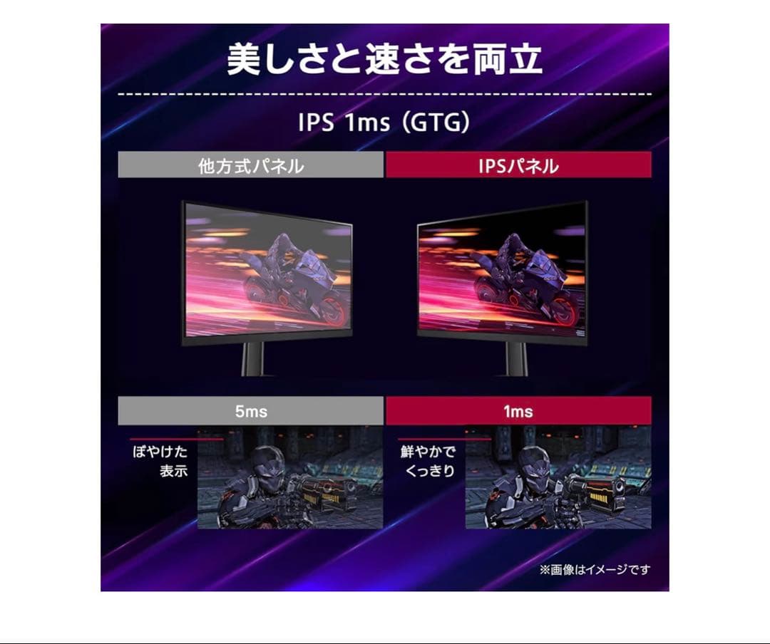 【未使用】LGゲーミングモニター　27インチ27GS75Q