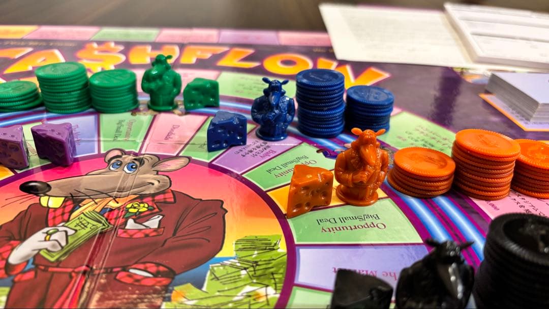 美品✨キャッシュフローゲーム101 日本語版 大量トークン・コマ追加