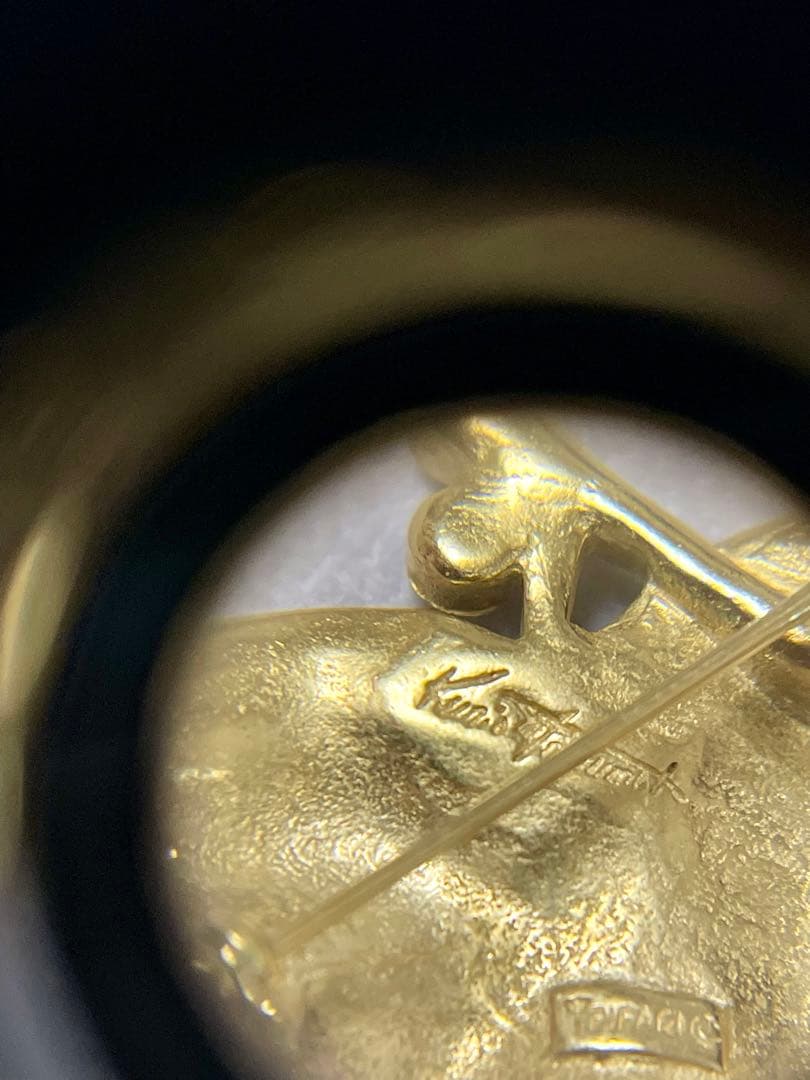 TRIFARI トリファリ 松本邦夫 デザインブローチ VINTAGE RARE