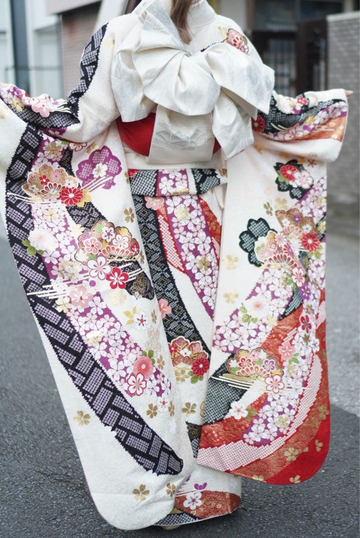 子育てママ⭐︎振袖フルセット【72】正絹　成人式　卒業式