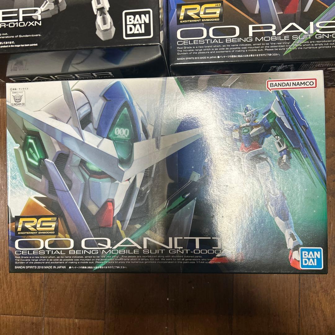 RG ダブルオーザンライザー、ダブルオーライザー、ダブルオークアンタ未使用新品