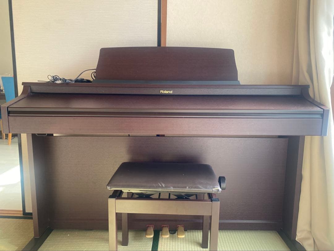 Roland デジタルピアノ 88鍵盤 ダークブラウン　08年製