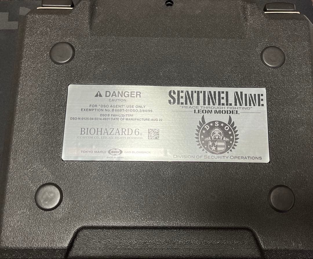 東京マルイ　センチネルナイン　レオンモデル　バイオハザード