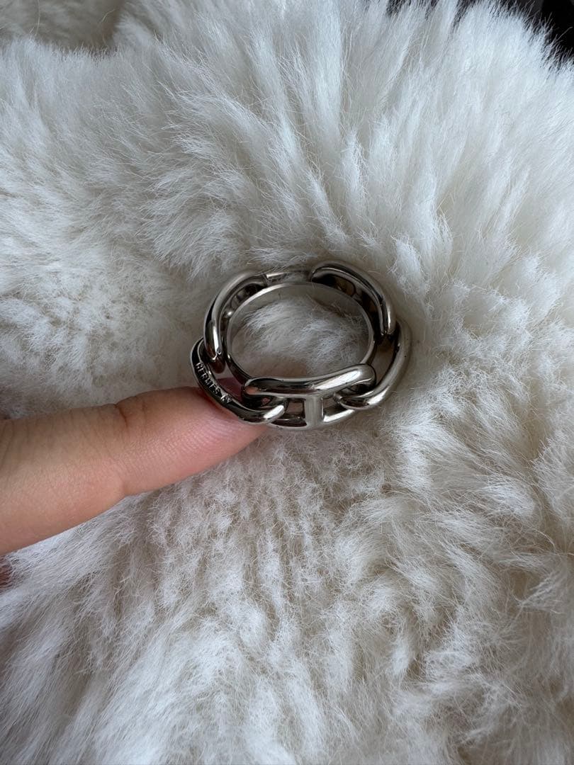 エルメス　HERMES シェーヌダンクル　スカーフリング