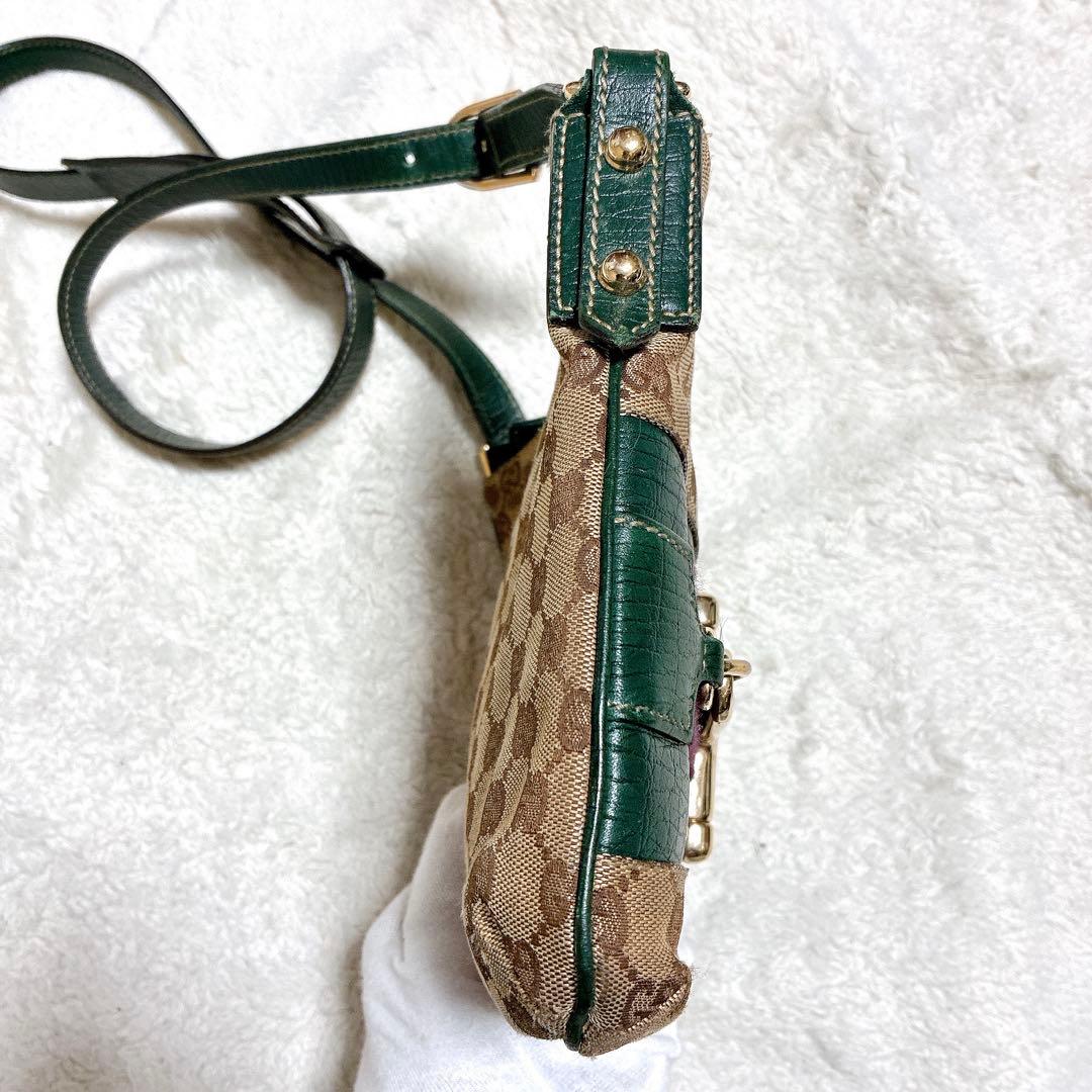 GUCCI グッチ　ショルダーバッグ シェリーライン　ホースビット