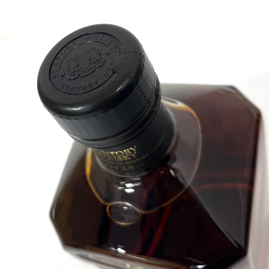 【未開栓】サントリー　クレスト　12年　旧ボトル　黒キャップ