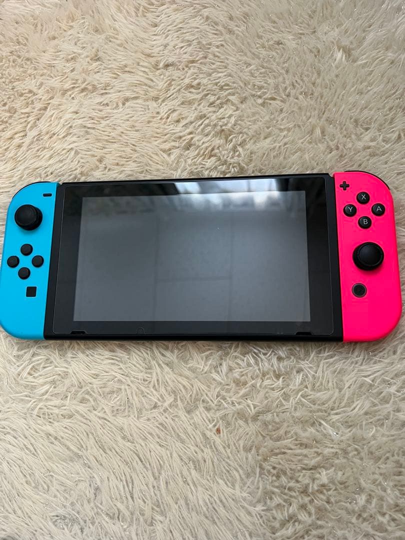 Nintendo Switch 本体とジョイコンのみです。