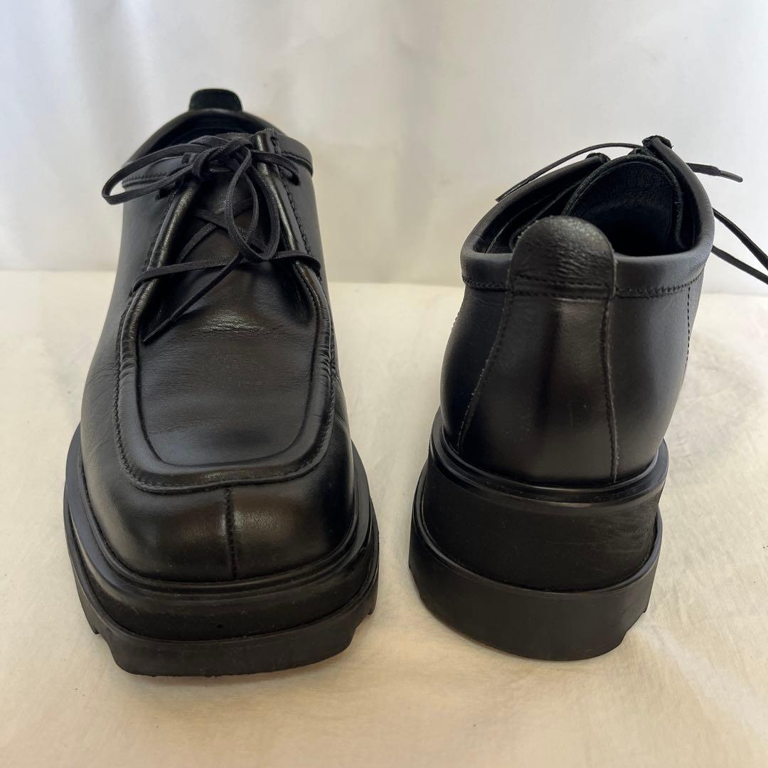 VEIN カウレザー チロリアン シューズ ブーツ 黒42