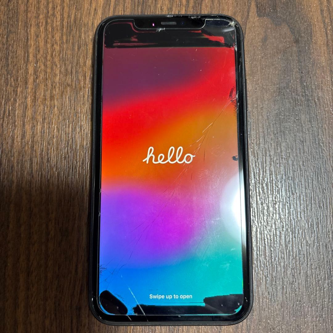 iPhone11 64GB SIMフリー 画面割れあり ジャンク品