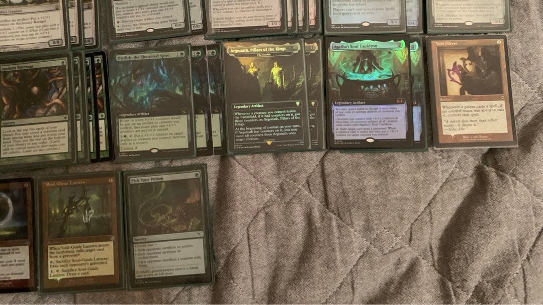 MTG 鱗親和 フルfoil デッキパーツ