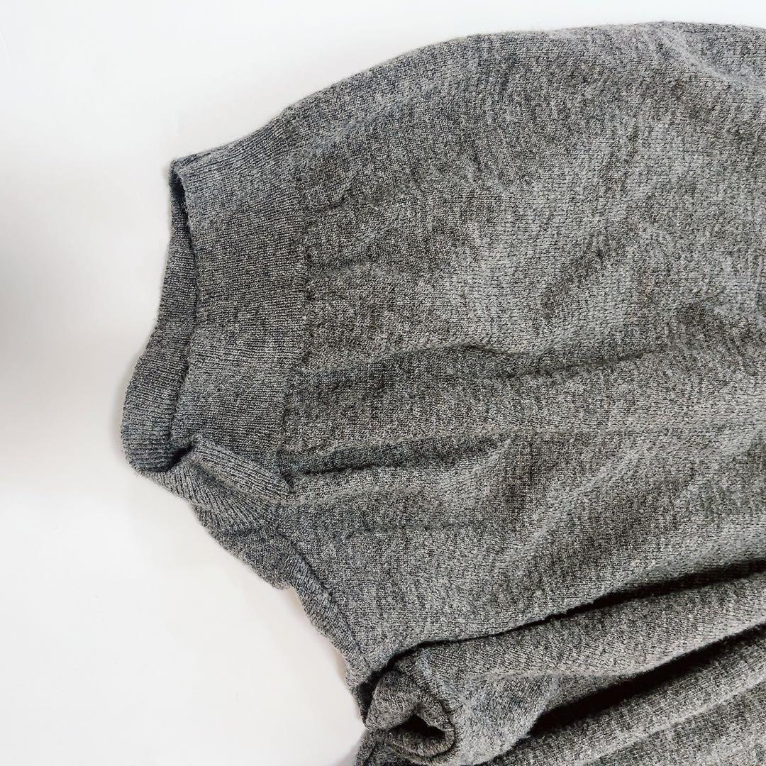 フォルメデエクスプレッション メンズニットサルエルパンツ チャコール Mサイズ