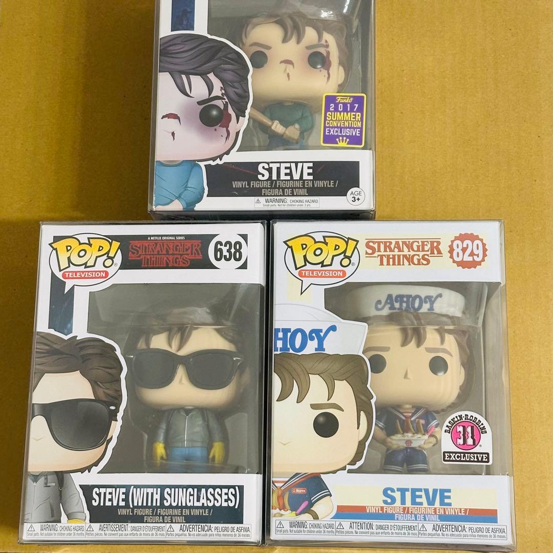 ストレンジャーシングス スティーブ FUNKO POP フィギュア