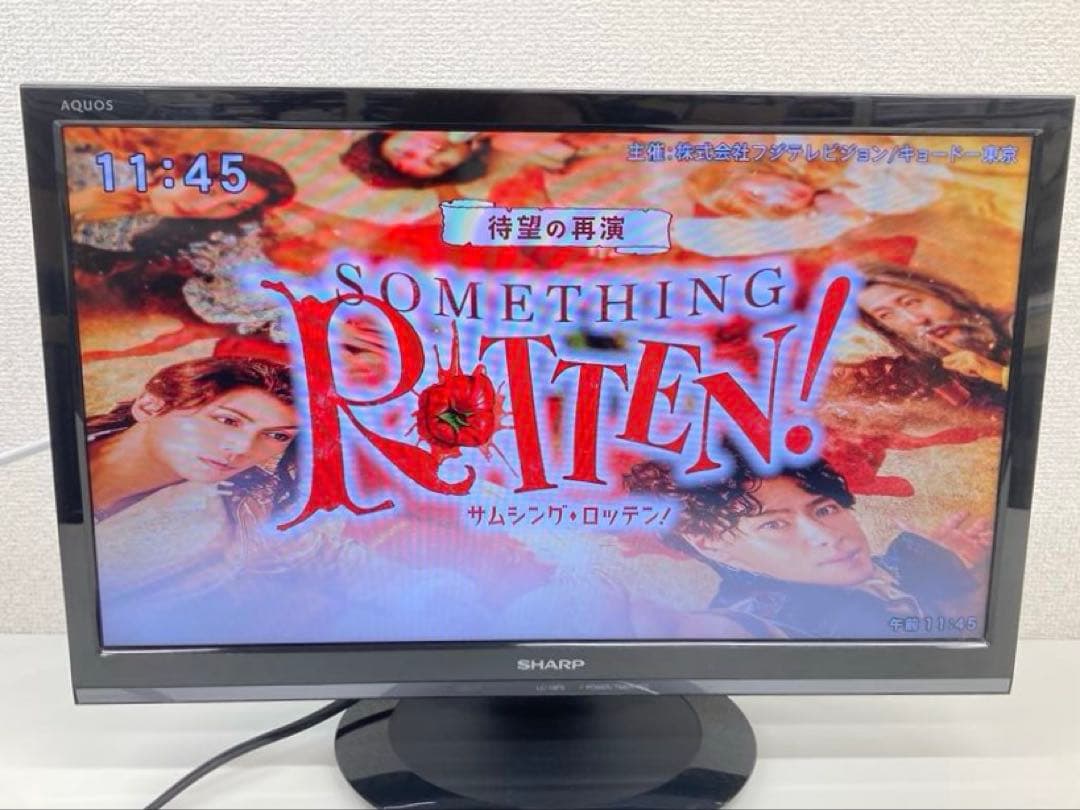SHARP シャープ 液晶カラーテレビ LC-19P5 19インチ2017年製