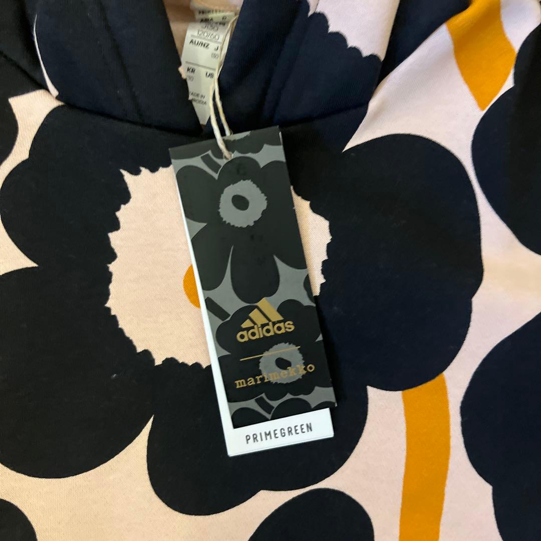 新品 adidas marimekko 130cm 上下セットアップ キッズ