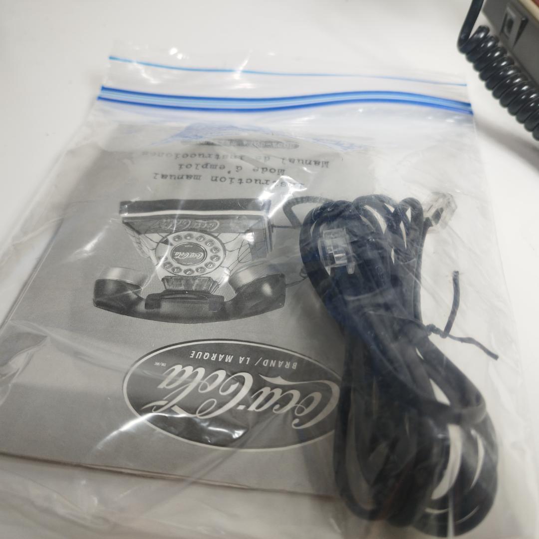 コカコーラ ステンドグラス調 電話機 コーラ アメリカ アンティーク I082