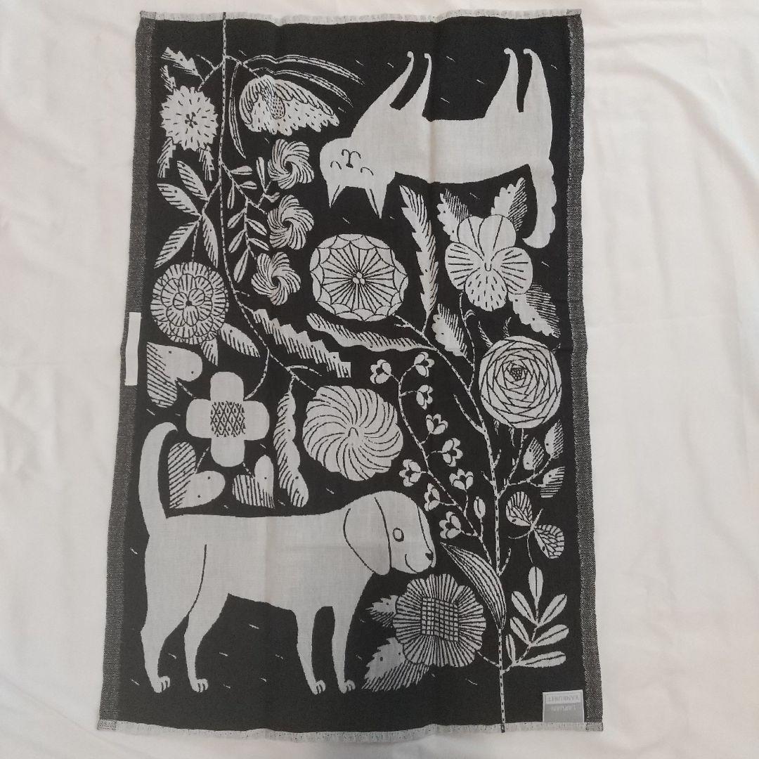 鹿児島睦 × LAPUAN KANKURIT コットン　リネン　キッチンタオル