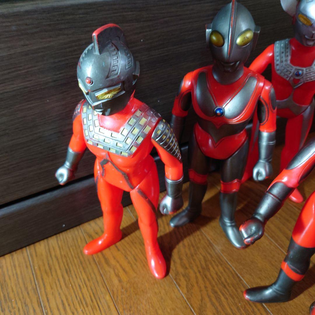 当時物ポピー　ソフビ　グレートザウルス約30〜32㌢　9体セット