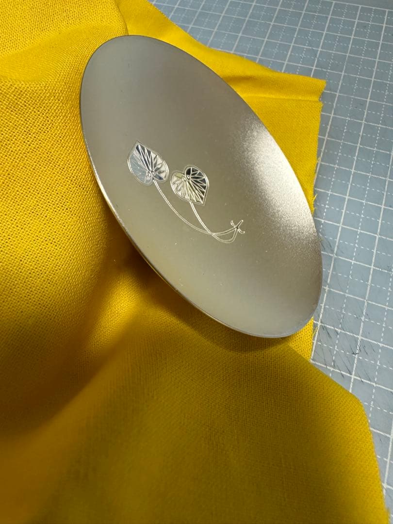 銀杯　徳川家葵のデザイン