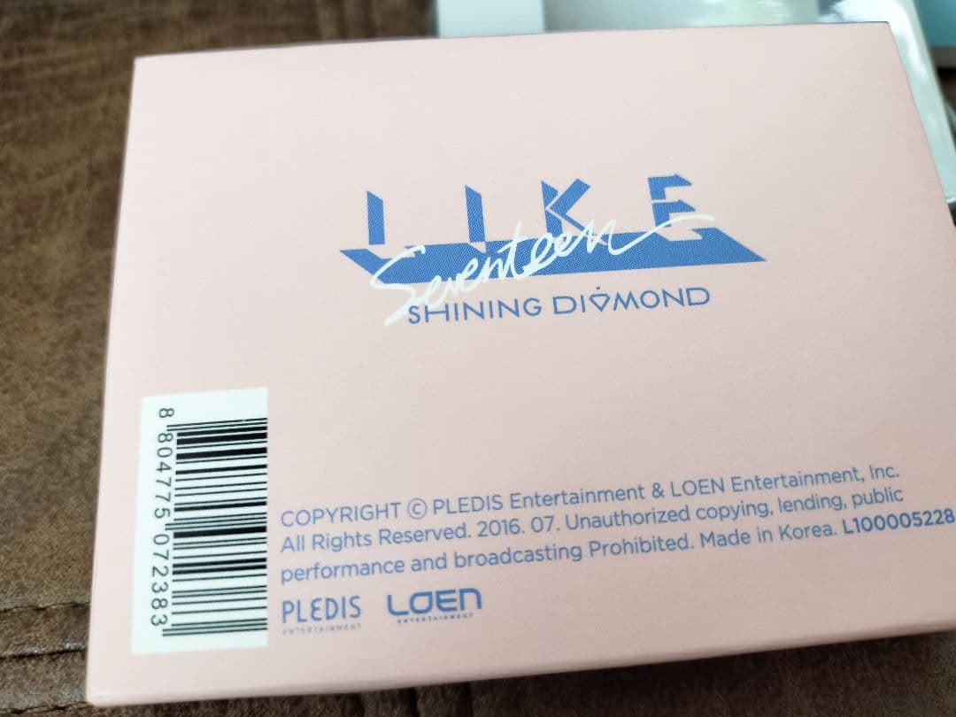 B■SEVENTEEN★shining diamond Photo Card