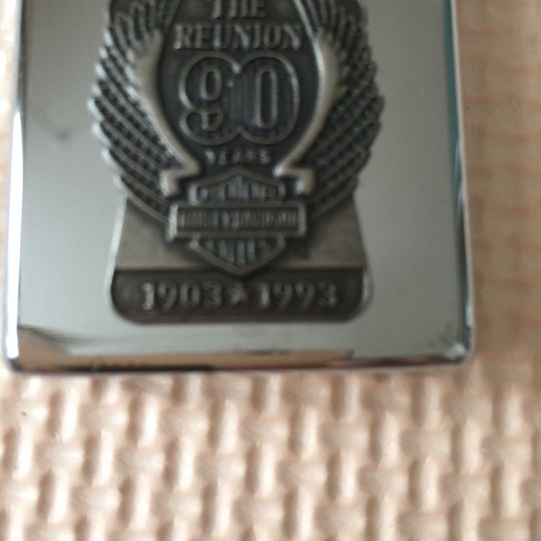 ハーレー ダビッドソン 90周年 記念 zippo ライター 未使用