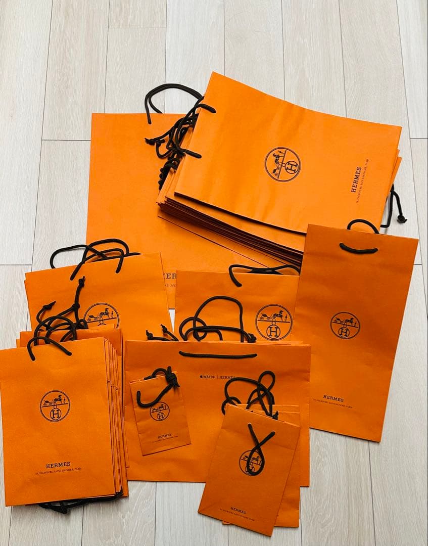 エルメス⭐︎紙袋42枚+箱4個 まとめ売り