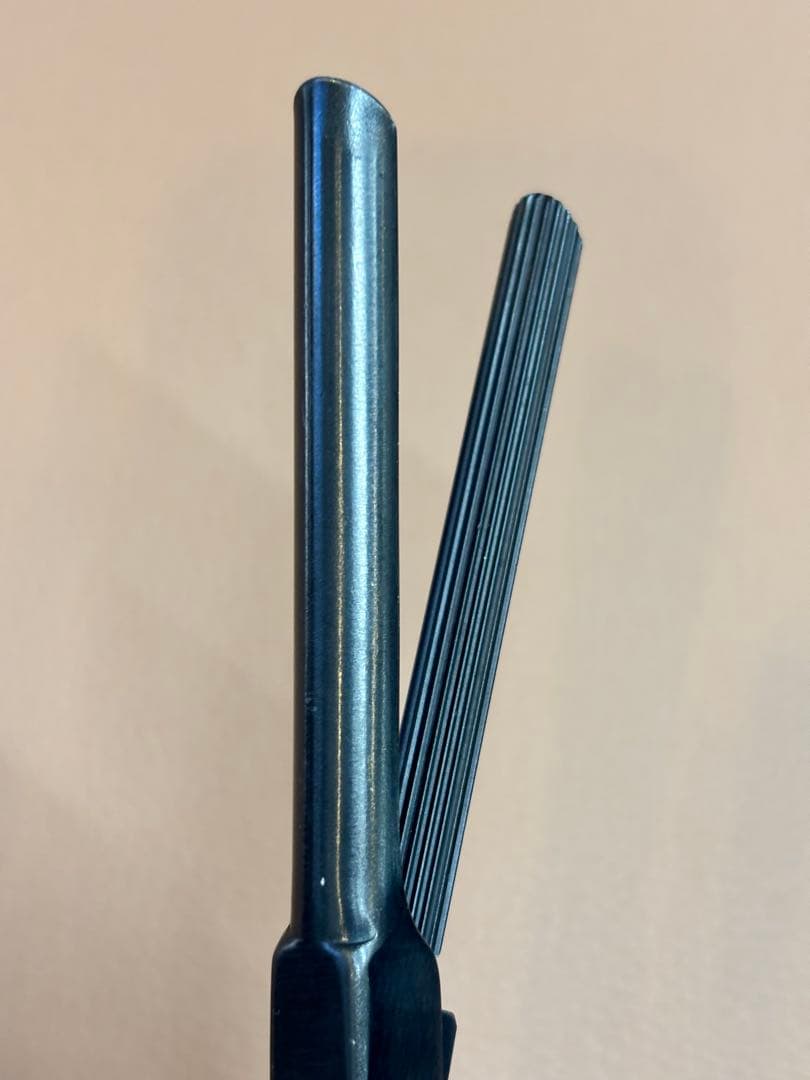 未使用品　LENZ Z-8Rかまぼこ型　半丸8㎜アイロン　理容アイロン